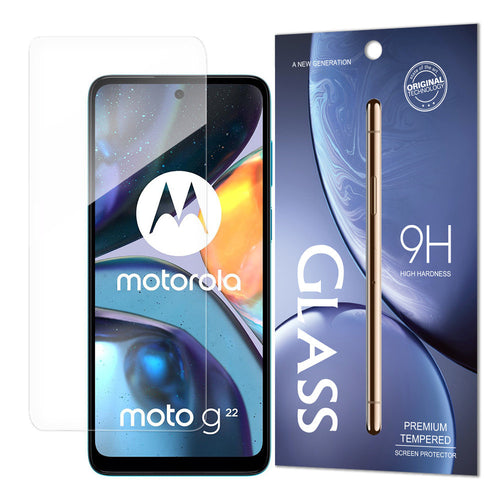 Tempered Glass 9H screen protector for Motorola Moto G22 (packaging - envelope) - TopMag