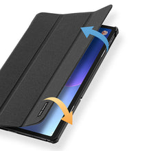 Заредете изображение във визуализатора на галерията – Dux Ducis Domo Folding Pouch Case for Smart Sleep Tablet Stand Lenovo Tab M10 Plus Gen 3 Black - TopMag
