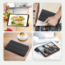 Заредете изображение във визуализатора на галерията – Dux Ducis Domo foldable cover tablet case with Smart Sleep function Realme Pad Mini black - TopMag
