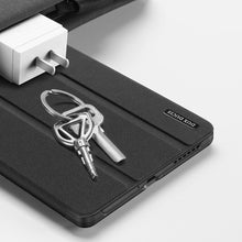 Заредете изображение във визуализатора на галерията – Dux Ducis Domo foldable cover tablet case with Smart Sleep function Realme Pad Mini black - TopMag
