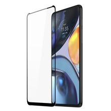 Заредете изображение във визуализатора на галерията – Dux Ducis 10D Tempered Glass 9H full screen tempered glass with frame Motorola Moto G22 black (case friendly) - TopMag
