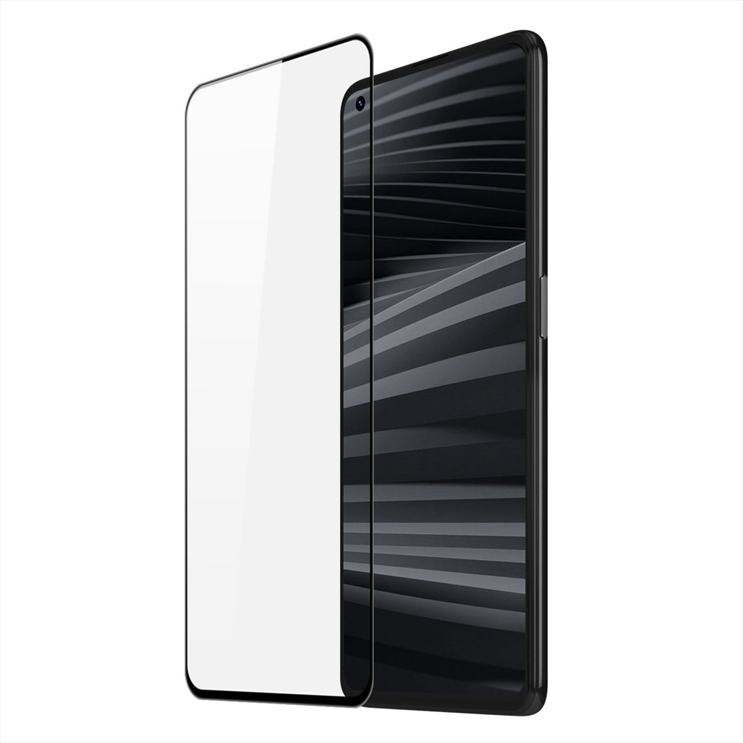 Dux Ducis 9D Tempered Glass 9H Full Screen Tempered Glass with Realme GT2 frame black (case friendly) - TopMag