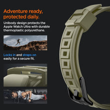 Заредете изображение във визуализатора на галерията – Futerał SPIGEN Rugged Armor ”PRO” do Apple Watch ULTRA (49 MM) vintage khaki

