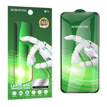 Заредете изображение във визуализатора на галерията – Borofone Tempered glass BF8 Diamond Armor Full Screen 5D Large Arc for Iphone 14 Pro Max

