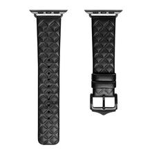 Заредете изображение във визуализатора на галерията – Dux Ducis Strap Leather Watch 7 Band 7/6/5/4/3/2 / SE (45/44 / 42mm) Wristband Bracelet Genuine Leather Bracelet Black (Enland Version) - TopMag
