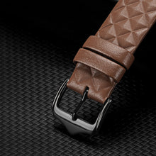 Заредете изображение във визуализатора на галерията – Dux Ducis Strap Leather Watch 7 Band 7/6/5/4/3/2 / SE (45/44 / 42mm) Wristband Bracelet Genuine Leather Bracelet Brown (Enland Version) - TopMag
