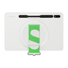 Заредете изображение във визуализатора на галерията – Samsung strap cover case for Samsung galaxy tab s8 white (ef-gx700cwegww) - TopMag
