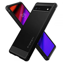 Заредете изображение във визуализатора на галерията – Spigen Rugged Armor phone case for Google Pixel 6A black - TopMag
