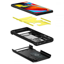 Заредете изображение във визуализатора на галерията – Spigen Tough Armor phone case for Google Pixel 6A black - TopMag
