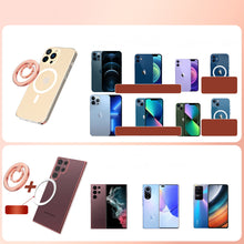 Заредете изображение във визуализатора на галерията – Kingxbar Katie series stylish magnetic holder stand for smartphone pink - TopMag

