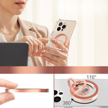Заредете изображение във визуализатора на галерията – Kingxbar Katie series stylish magnetic holder stand for smartphone pink - TopMag

