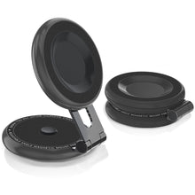 Заредете изображение във визуализатора на галерията – Kingxbar PQY magnetic holder stand for smartphone MagSafe black (T1) - TopMag

