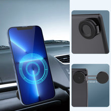Заредете изображение във визуализатора на галерията – Kingxbar magnetic holder stand for smartphone MagSafe white (PQY-T1) - TopMag
