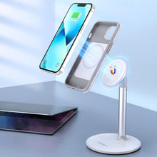 Заредете изображение във визуализатора на галерията – Choetech MFM Anti-drop case Made For MagSafe for iPhone 13 white (PC0112-MFM-WH) - TopMag
