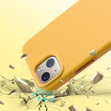 Заредете изображение във визуализатора на галерията – Choetech MFM Anti-drop case Made For MagSafe for iPhone 13 orange (PC0112-MFM-YE) - TopMag
