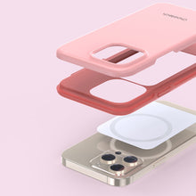 Заредете изображение във визуализатора на галерията – Choetech MFM Anti-drop case Made For MagSafe for iPhone 13 Pro pink (PC0113-MFM-PK) - TopMag
