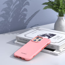 Заредете изображение във визуализатора на галерията – Choetech MFM Anti-drop case Made For MagSafe for iPhone 13 Pro pink (PC0113-MFM-PK) - TopMag
