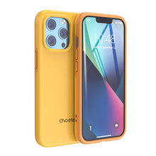 Заредете изображение във визуализатора на галерията – Choetech MFM Anti-drop Case Cover for iPhone 13 Pro Max orange (PC0114-MFM-YE) - TopMag
