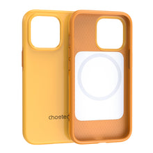 Заредете изображение във визуализатора на галерията – Choetech MFM Anti-drop Case Cover for iPhone 13 Pro Max orange (PC0114-MFM-YE) - TopMag
