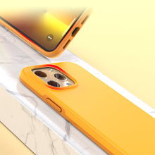 Заредете изображение във визуализатора на галерията – Choetech MFM Anti-drop Case Cover for iPhone 13 Pro Max orange (PC0114-MFM-YE) - TopMag
