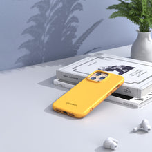 Заредете изображение във визуализатора на галерията – Choetech MFM Anti-drop Case Cover for iPhone 13 Pro Max orange (PC0114-MFM-YE) - TopMag
