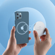 Заредете изображение във визуализатора на галерията – Choetech MagSafe induction charger + PD5005 adapter white (T517-F) - TopMag
