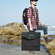 Заредете изображение във визуализатора на галерията – Choetech foldable solar charger 120W 1 x USB Type C / 2 x USB Type A (SC008) - TopMag
