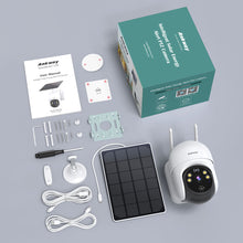 Заредете изображение във визуализатора на галерията – Choetech solar camera PTZ 14400mAh white (ASC002) - TopMag
