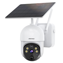 Заредете изображение във визуализатора на галерията – Choetech solar camera PTZ 14400mAh white (ASC002) - TopMag
