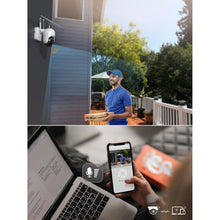 Заредете изображение във визуализатора на галерията – Choetech solar camera PTZ 14400mAh white (ASC002) - TopMag
