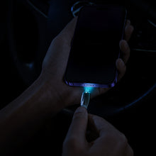 Заредете изображение във визуализатора на галерията – Baseus Glimmer Series cable with fast charging USB-C 480Mb/s PD 100W 1m blue
