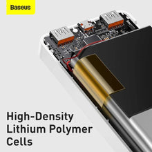 Заредете изображение във визуализатора на галерията – Power bank baseus bipow - 30 000mah lcd quick charge pd20w white ppdml-n02 - TopMag
