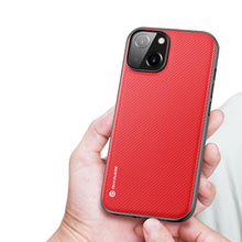 Заредете изображение във визуализатора на галерията – Dux Ducis Fino case cover made of nylon material iPhone 14 red
