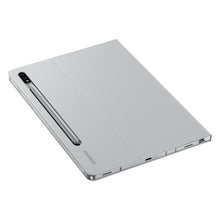 Заредете изображение във визуализатора на галерията – Samsung case for Galaxy Tab S7 / S8 light gray (EF-BT630PJEGEU)
