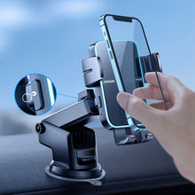 Заредете изображение във визуализатора на галерията – JoyroomJR-ZS246 Dual-Coil Wireless Car Charger Holder (Dashboard)-Black - TopMag
