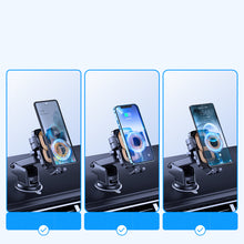 Заредете изображение във визуализатора на галерията – JoyroomJR-ZS246 Dual-Coil Wireless Car Charger Holder (Dashboard)-Black - TopMag
