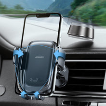 Заредете изображение във визуализатора на галерията – Joyroom JR-ZS243 Wireless Car Charger Mount (Air Vent)-Black - TopMag
