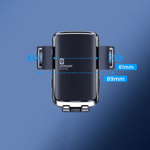 Заредете изображение във визуализатора на галерията – Joyroom Car Electric Qi Wireless Charger 15W with Holder Black (JR-ZS242) - TopMag
