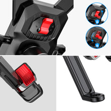 Заредете изображение във визуализатора на галерията – Joyroom motorcycle phone holder black (JR-ZS288-m) - TopMag
