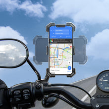 Заредете изображение във визуализатора на галерията – Joyroom motorcycle phone holder black (JR-ZS288-m) - TopMag
