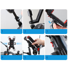Заредете изображение във визуализатора на галерията – Joyroom motorcycle phone holder black (JR-ZS288-m) - TopMag
