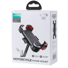 Заредете изображение във визуализатора на галерията – Joyroom motorcycle phone holder black (JR-ZS288-m) - TopMag
