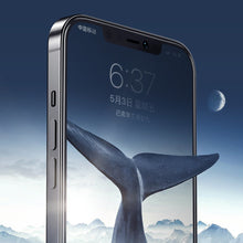 Заредете изображение във визуализатора на галерията – Joyroom Knight Series 2.5D Full Screen Tempered Glass with Anti Spy Filter for iPhone 12/12 Pro (JR-PF602) - TopMag
