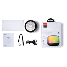 Заредете изображение във визуализатора на галерията – Joyroom bluetooth 5.1 RGB Wireless Speaker Black (JR-ML03) - TopMag
