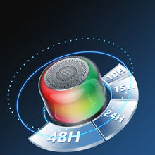 Заредете изображение във визуализатора на галерията – Joyroom bluetooth 5.1 RGB Wireless Speaker Black (JR-ML03) - TopMag
