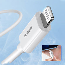 Заредете изображение във визуализатора на галерията – Joyroom uSB Type C Cable - Lightning 27W PD 1.2m White (S-M430) - TopMag
