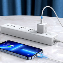 Заредете изображение във визуализатора на галерията – Joyroom uSB Type C Cable - Lightning 27W PD 1.2m White (S-M430) - TopMag
