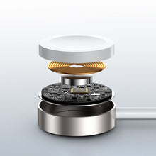 Заредете изображение във визуализатора на галерията – Joyroom uSB Type C 20W PD cable with inductive charger for Apple Watch 1.5m white (S-IW005) - TopMag
