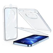 Заредете изображение във визуализатора на галерията – Joyroom tempered glass with mounting kit for iPhone 13/13 Pro 6.1 "transparent (JR-PF972) - TopMag
