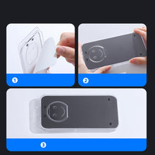 Заредете изображение във визуализатора на галерията – Joyroom tempered glass with mounting kit for iPhone 13/13 Pro 6.1 "transparent (JR-PF972) - TopMag
